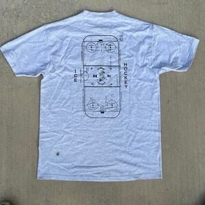 Ice Hockey Canada vs USA Old Timers 15 anniversary Anvil Cotton Deluxe